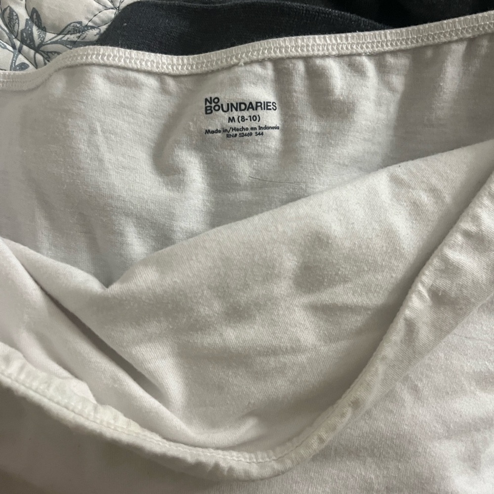No Boundaries Classic White Tee